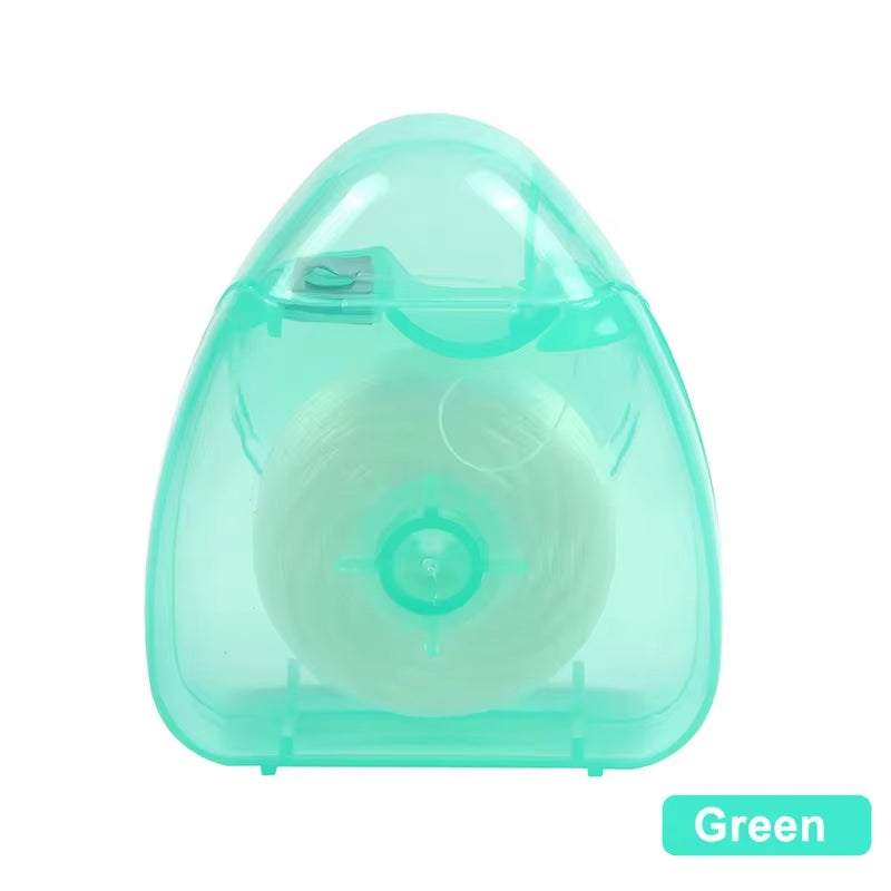 50M Micro Wax Peppermint Flavor Dental Flosser Interdental Brush Teeth Stick Toothpicks Floss Pick Oral Hygiene Clean Wire