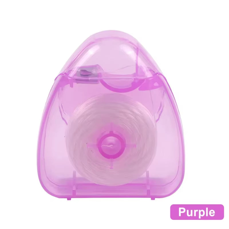 50M Micro Wax Peppermint Flavor Dental Flosser Interdental Brush Teeth Stick Toothpicks Floss Pick Oral Hygiene Clean Wire